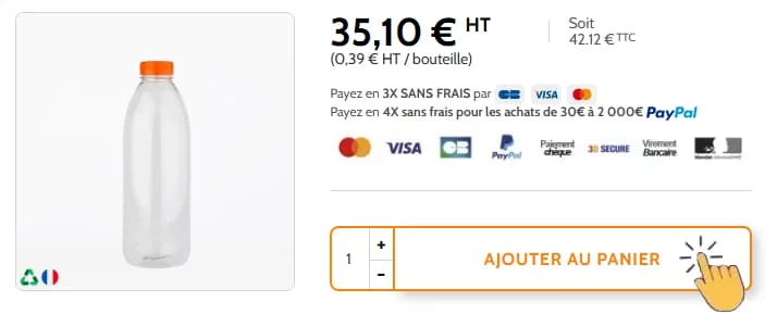 Bouton Ajouter au panier